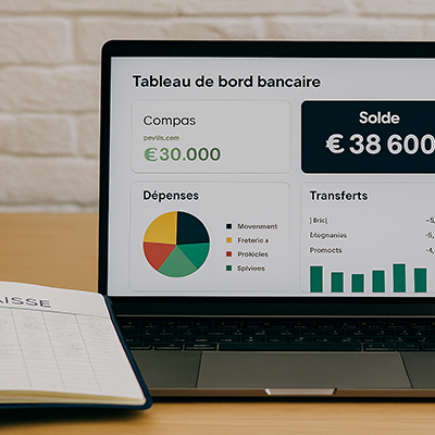 Fonctionnalité Banques et caisses